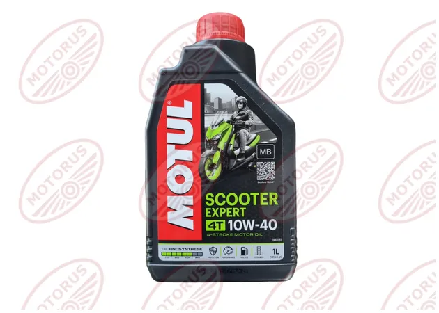 Фото 2 - Масло MOTUL SCOOTER EXPERT 4T 10W40 MB 1литр (ящик 12шт)