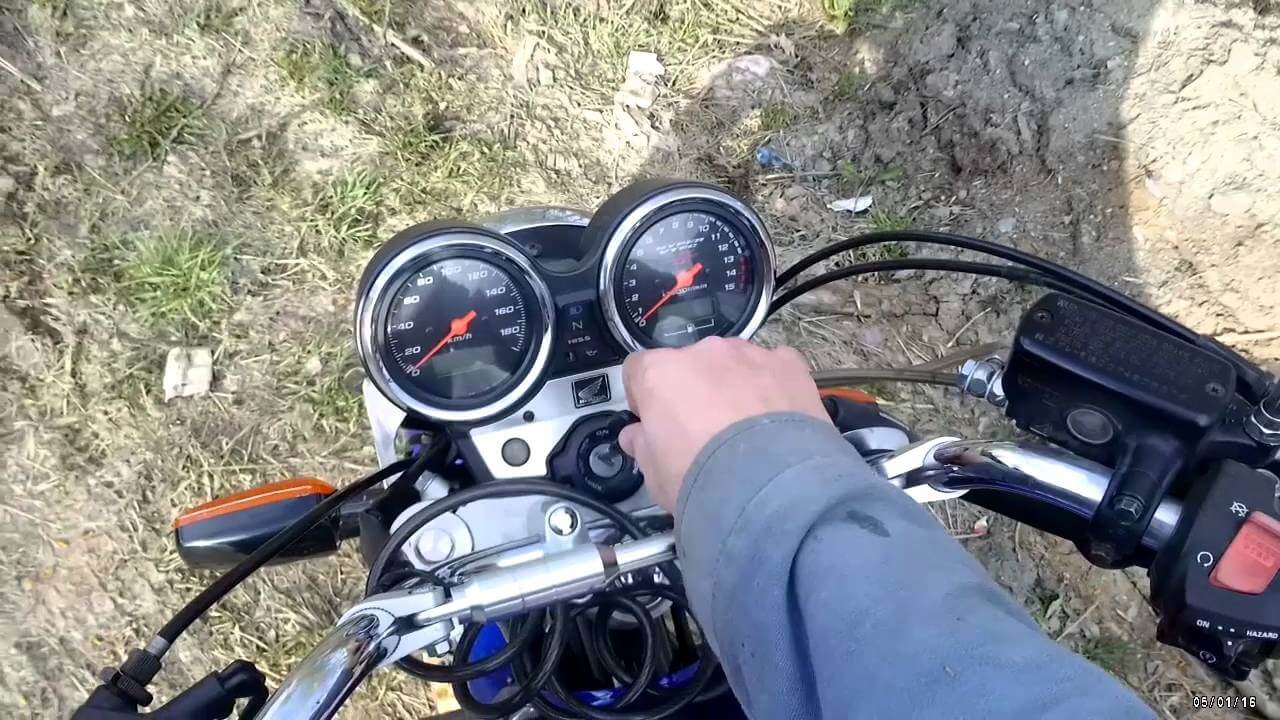 Запуск мотоцикла